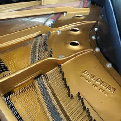 Baldwin Model L Grand Piano Ebony Black Free In-Home Delivery image 5