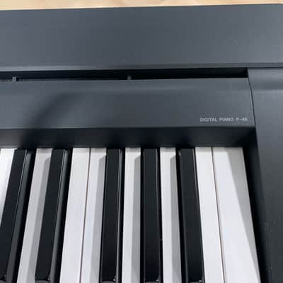 Yamaha P-45 Digital Piano 2015 - Present - Black image 2