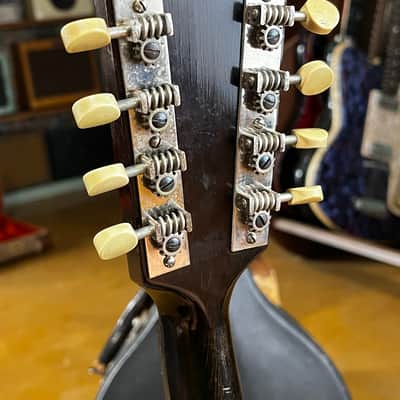Vintage Gibson Style A-Jr. Mandolin | Figured Back | OHSC image 19