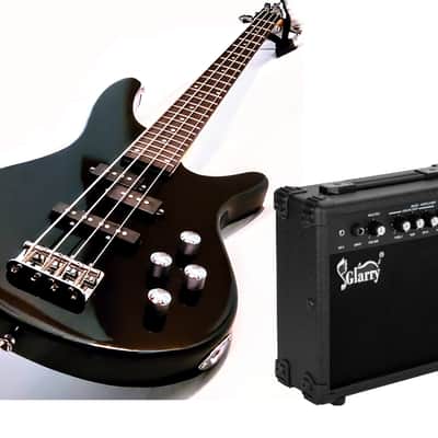 Aria Pro II Magna Series MAB-20 Bass Guitar, 1990's, Korea, Black