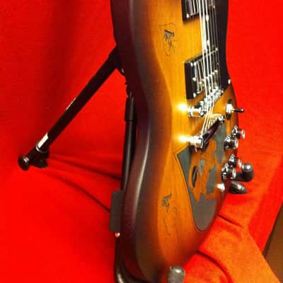 Spear S100 S MOP Open Pore 2013 SG Style Electric Guitar W/Gig Bag and DVD image 4