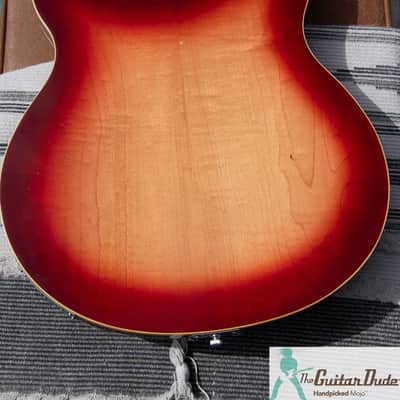 1989 Rickenbacker 360/12 - Fireglo - Set Up as a 6 String - Perfect Frets/Action/Intonation image 4
