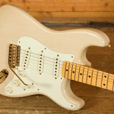 Fender Custom Shop Vintage Custom '57 Strat - Aged White Blonde *Used* image 5