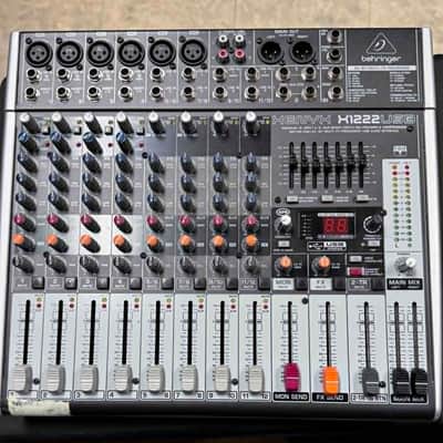 Behringer Xenyx X1222USB 12-Input Mixer with USB and Effects 2010 - Present - Standard image 8