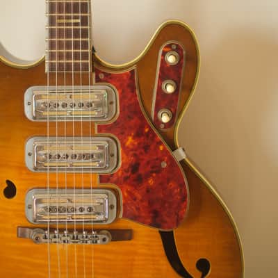 Harmony H76 1966 Sunburst image 4