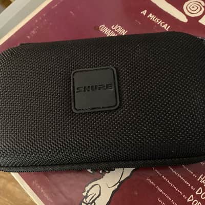 Shure Microphone Lavalier or Headset Mic CASE ONLY w/clip & foam muffles image 1