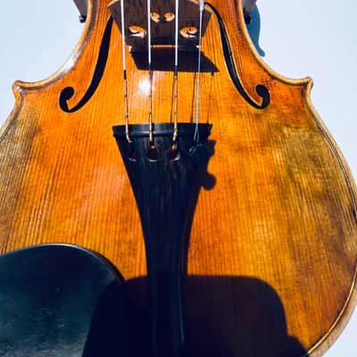 Fine Italian Labeled Violin Attributed to Oreste Candi No.124 L'Anno 1938 image 17