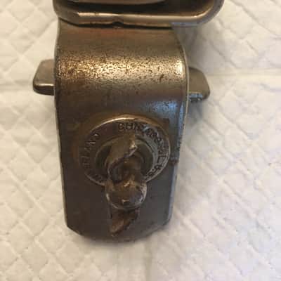 Slingerland Radio King 1930s - 40s L-Rod Bracket, Nickel image 1