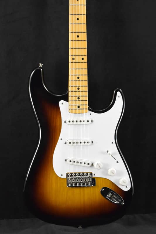 Mint Fender Limited Edition 70th Anniversary 1954 Stratocaster Time Capsule Package Wide-Fade 2-Color Sunburst image 1