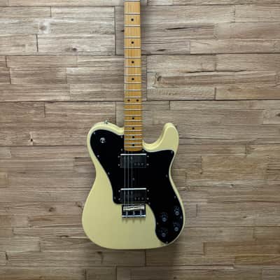 Fender Vintera '70s Telecaster Deluxe Guitar-2022 -MIM- Vintage Blonde- 8lbs 1oz w/Lindy Fralin pickups + gig bag image 3