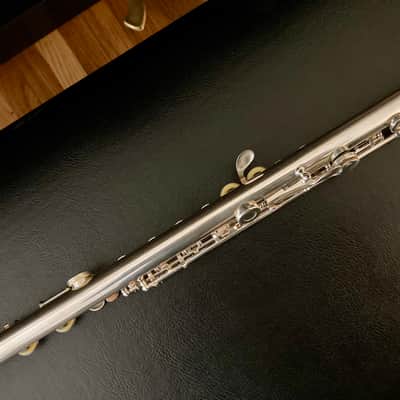 Armstrong Eb flute, RARE "Soprano Flute" silver image 4