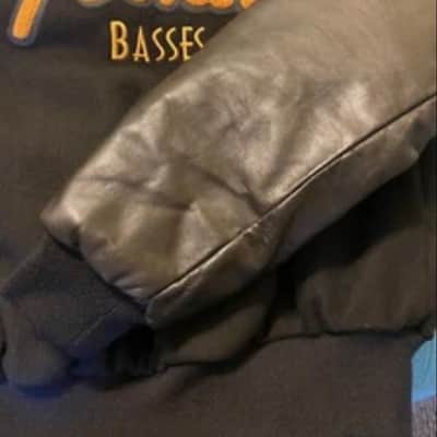 RARE Fender Jacket Men’s L Holloway College Jacket 2000 - Leather and image 5