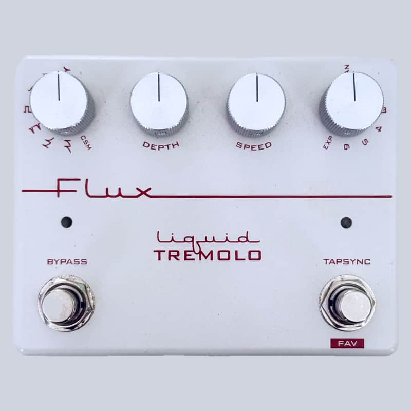 ギター Flux Effects Liquid Tremolo Flux Effects Liquid Tremolo Current - White | Reverb