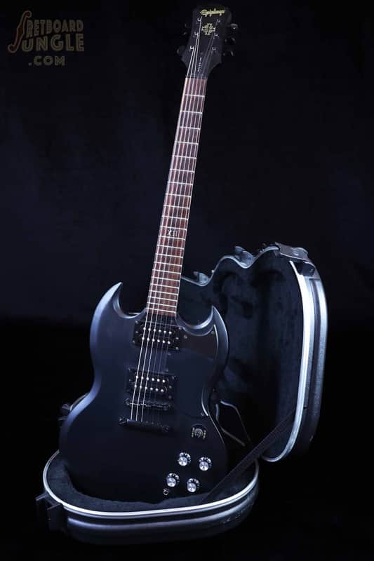 Epiphone SG Goth G-400 2009 - Matte Black image 1