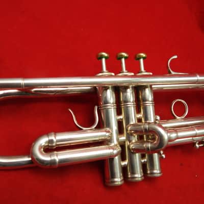 Benge Los Angeles Claude Gordon CG model Bb trumpet 1980 - Silver image 2