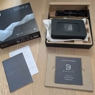 Bluesound NODE 2i Hi-Res Music Streamer 2020 - Black image 2
