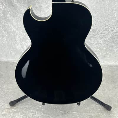 2012 USA Gibson ES-137 Custom Shop electric guitar in gloss black image 12