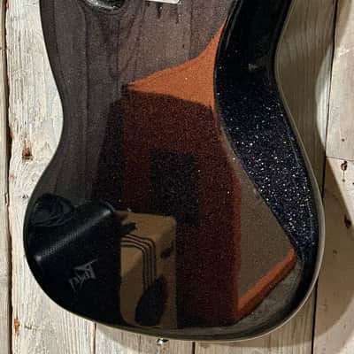 NEW Fender Gold Foil Jazz Bass - Black Sparkle, In Stock and Ships Fast and Free! Pro Setup Included! image 12