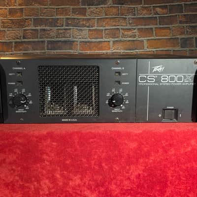 Peavey CS-800X Professional Stereo Power Amplifier image 1
