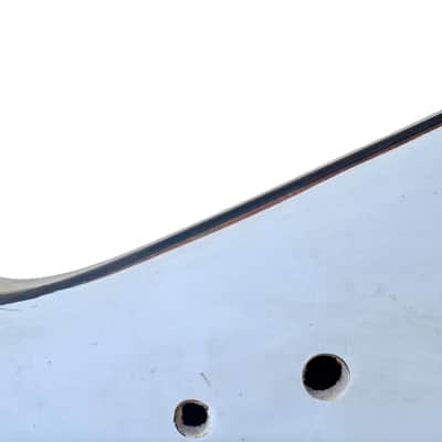 White Warlock Style Basswood Guitar Body DIY Project image 2