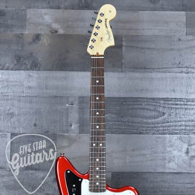 Pre-Owned Fender American Professional Jaguar - Candy Apple Red with Gig Bag image 4