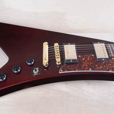 Gibson Moderne 2019 Aged Cherry '57 Classic PAFs w/ OHSC image 5