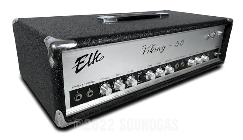 ELK Viking 50 - reverb/vibrato valve/tube amp - 1960s | Reverb