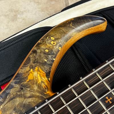 Warrior Custom 6 String Bass Natural image 12