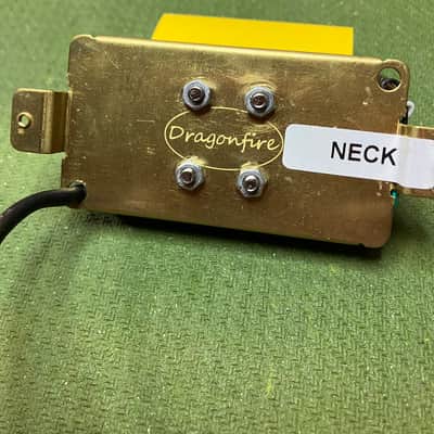 Dragonfire Lipstick Humbucker, Neck Position Specialty Tube Style Pickup, AlNiCo V, Passive, Chrome image 2