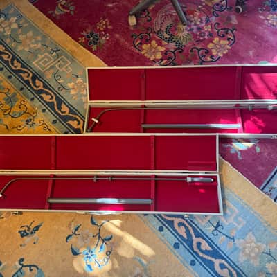 two RARE long Neumann KM64 tube mic's ( READ ABOUT SOUND VS SHORT VERSION ) image 1
