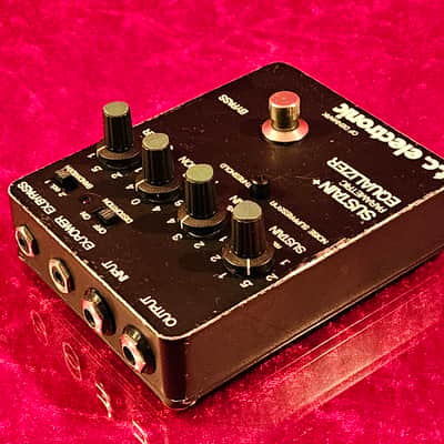 T.C. Electronic Sustain + Parametric EQ  1980 Distortion Preamp Booster TOP image 5
