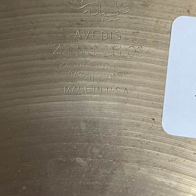 Vintage Avedis Zildjian 15" Hi Hats, Mixed Weight Pair 15-1/8" 930g - 14-15/16" 1300g image 14