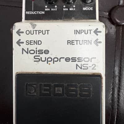 Boss NS-2 Noise Suppressor (Silver Label) 1989 - Present - White image 3