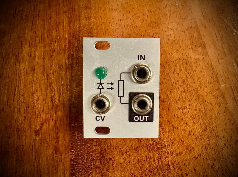 Intellijel Passive LPG Low Pass Gate 1U eurorack module - Silver
