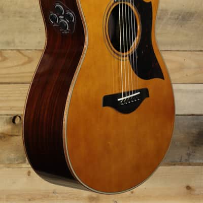 Yamaha AC3R ARE Acoustic/Electric Guitar Vintage Natural w/ Gigbag image 2