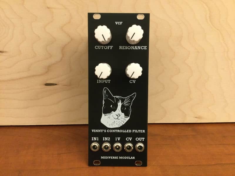Midiverse Modular - VCF (Vinny's Controlled Filter) - Eurorack image 1