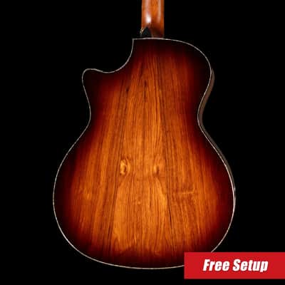 Taylor Next Generation PS14ce Presentation Series Grand Auditorium Acoustic/Electric Guitar - Honduran Rosewood/Sinker Redwood with Hardshell Case image 2