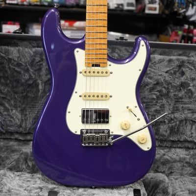 Schecter Diamond Series PROTOTYPE JAPAN MADE Nick Johnston Traditional HSS Atomic Violet 6-String w/ Hard Case image 7