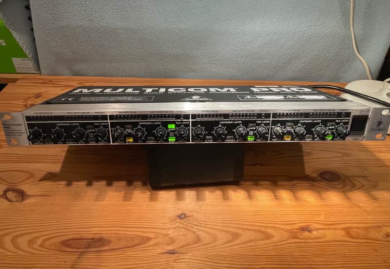 Behringer Multicom Pro MDX4400 4-Channel Audio Interactive Dynamics Processor 2000s - Black / Silver image 1