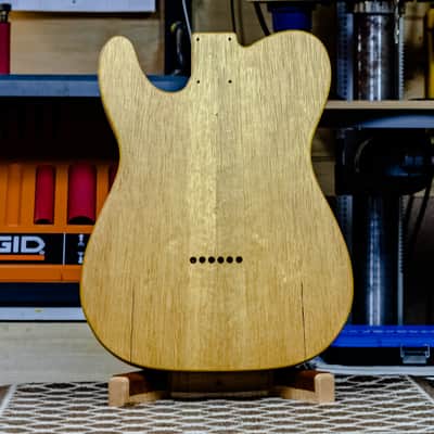 Iroko and Maple Tele Body / Iroko & Ash Tele image 4