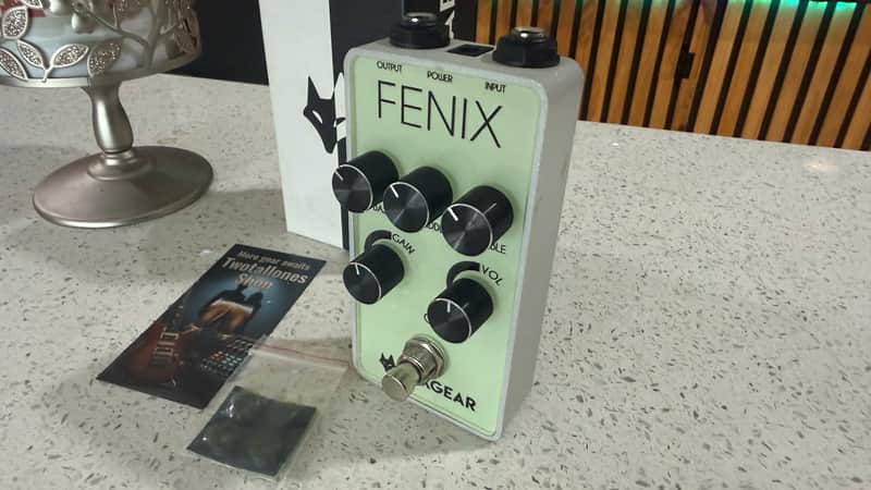 Foxgear FENIX Dynamic Germanium Fuzz Pedal w/ Original Box & Rubber Feet image 1