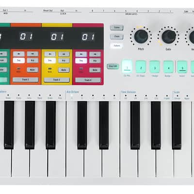 Arturia Keystep Pro Sequencer 37-Key Midi USB DJ/Recording Keyboard Controller