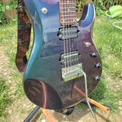 Ernie Ball Music Man - 2014 JP6 Petrucci Piezo: Mystic Dream image 6