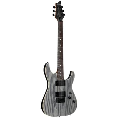 Schecter C1 Standard Electric Guitar, Charcoal Satin image 2
