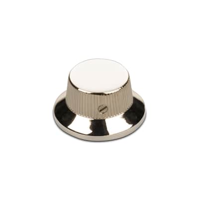 Schaller Germany Set of Three Strat Knobs, Nickel 15010100