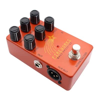 Mosky FIREWORKS Bass DRIVE DI FX Pedal Tube Amplifier Emulation Sound Direct Recording Preamp & DI Box True Bypass image 2