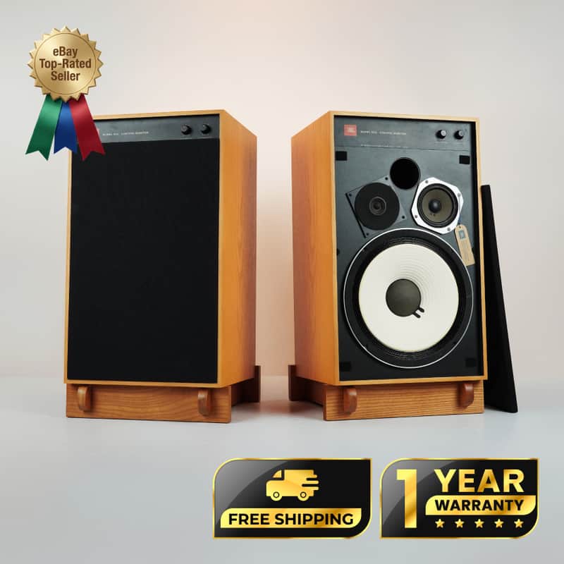 JBL 4312 Vintage Speakers – Professionally Restored – Fully Tested – 1-Year Warranty image 1