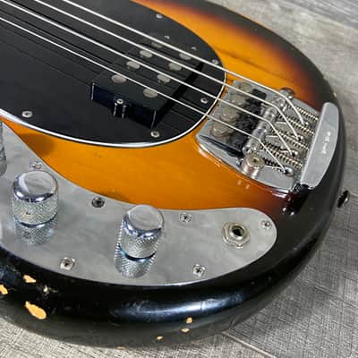 Music Man (Pre-Ernie Ball) StingRay Bass 1980 - Sunburst....Lefty....Rare! image 5