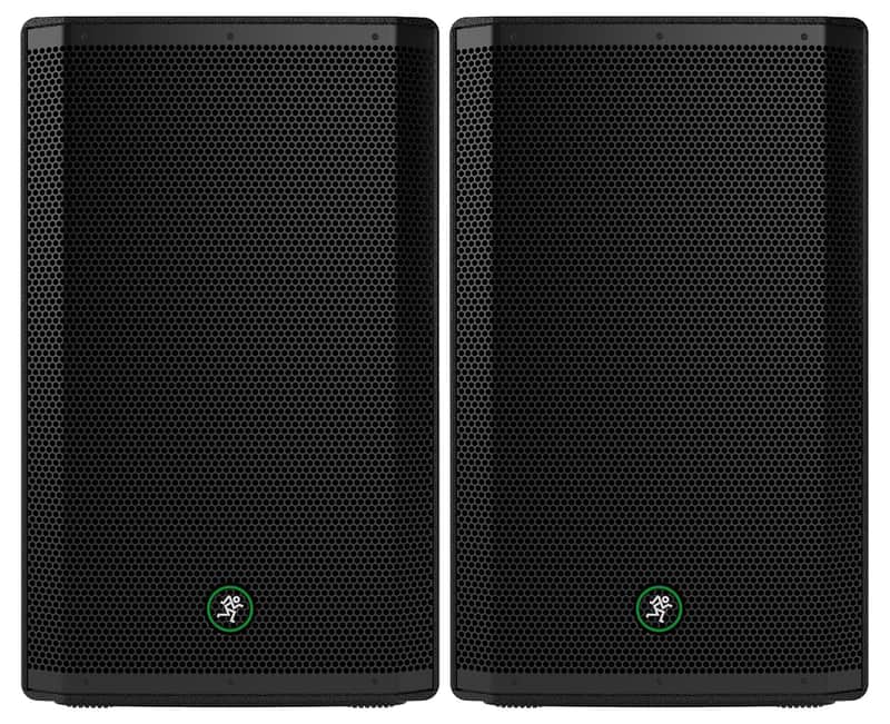 (2) Mackie Thrash215 15" 1300W Powered Active DJ PA Speakers Thrash 215 image 1