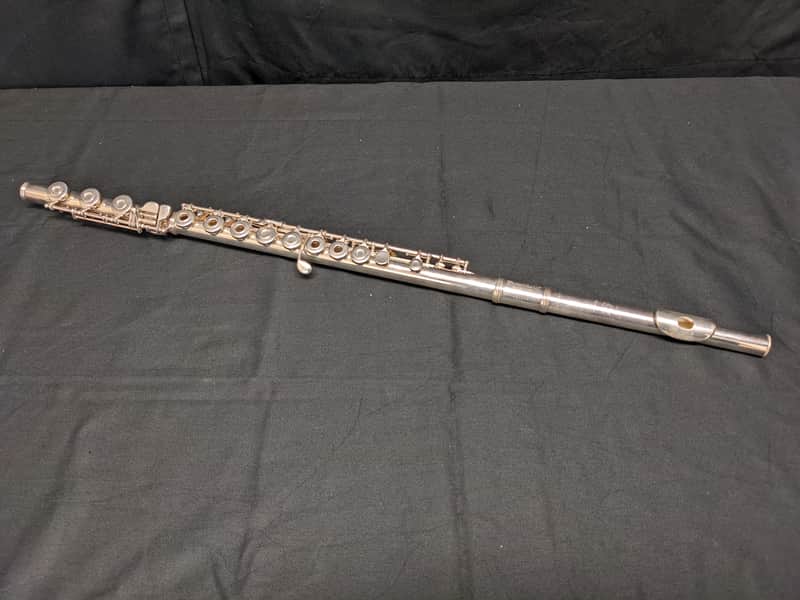Gemeinhardt 3SHB Flute with Custom Solid Silver J1 Headjoint image 1